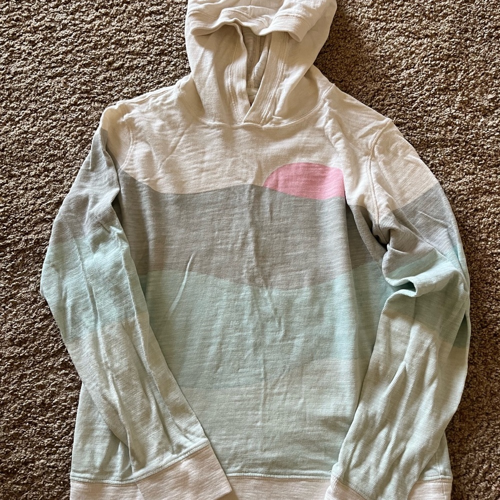 Faherty Sunset Waves Hoodie